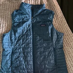Patagonia Teal Quilted Vest